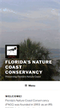 Mobile Screenshot of floridasnaturecoastconservancy.org